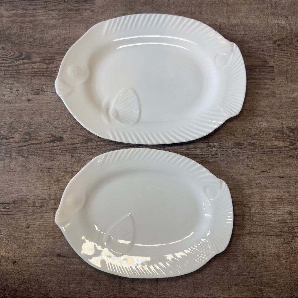 Set of 2 Fish Platters